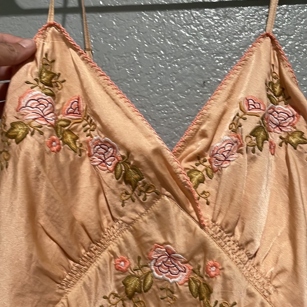 NWT Layla Silk Embroidered Camisole Sz Large ❤️ - Picture 10 of 14